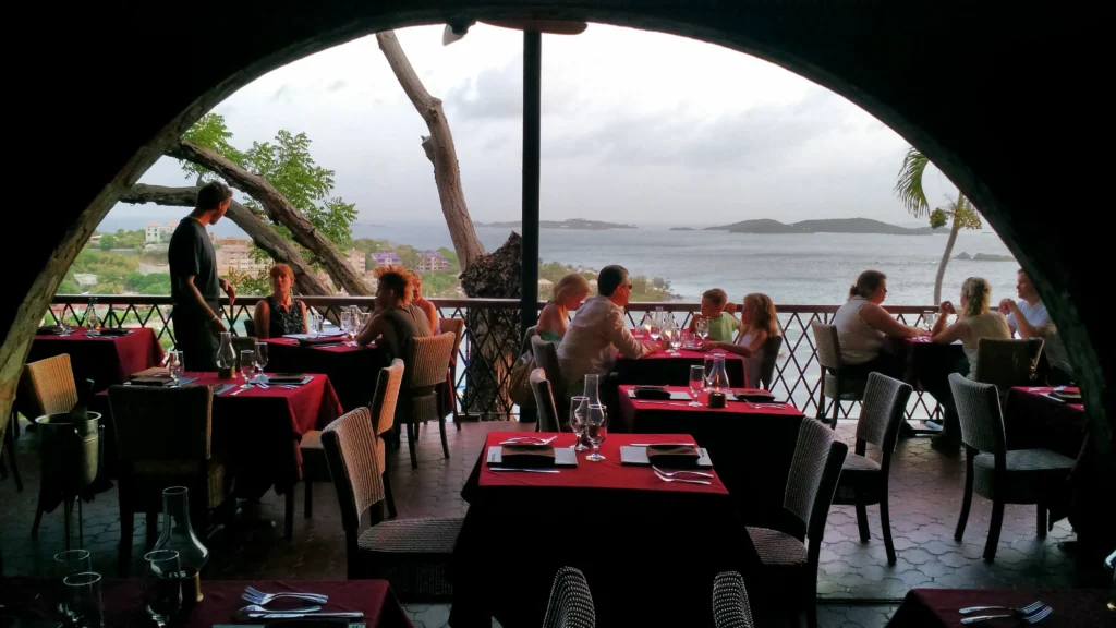 Asolare Restaurant, Cruz Bay